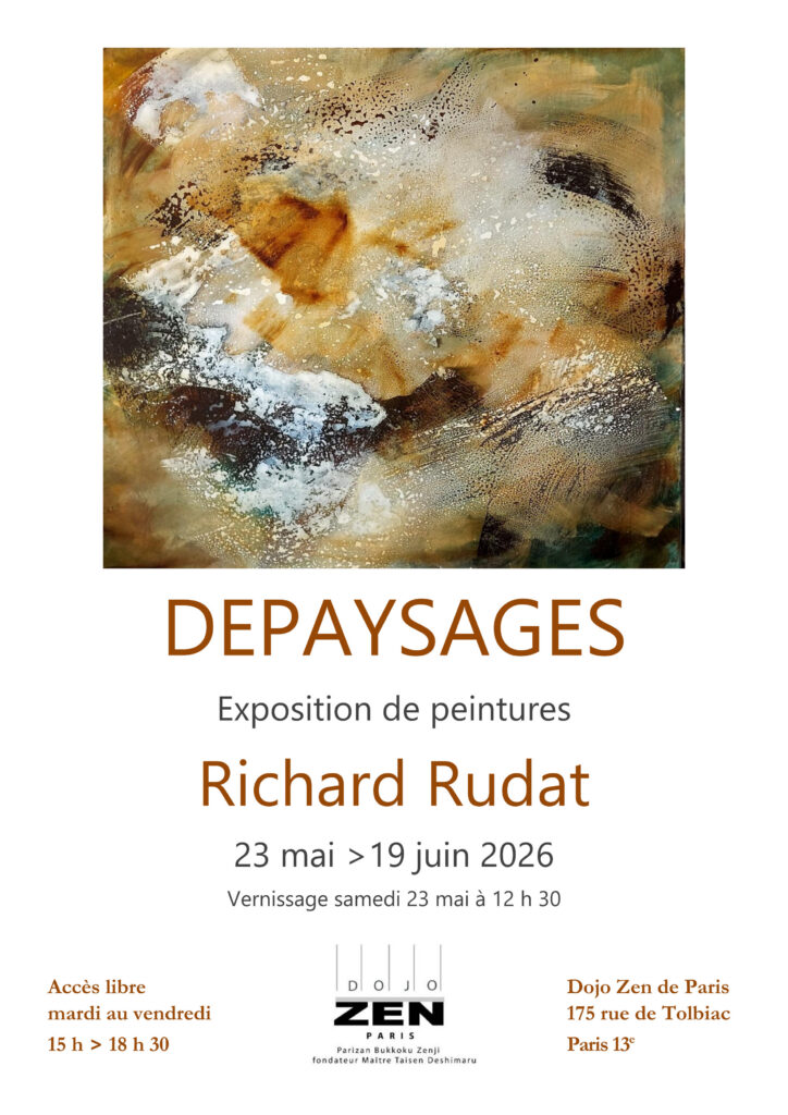 Affiche et dates de l'exposition Richard Rudat
