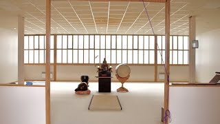 salle de méditation du dojo zen de paris